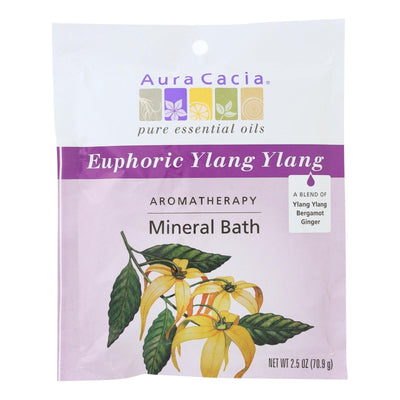 Aura Cacia - Aromatherapy Mineral Bath Euphoria - 2.5 Oz - Case Of 6 - Orca Market