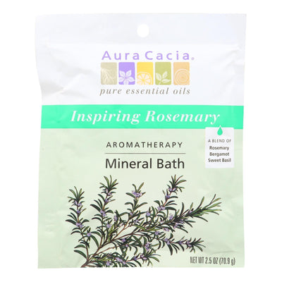 Aura Cacia - Aromatherapy Mineral Bath Inspiration - 2.5 Oz - Case Of 6 - Orca Market