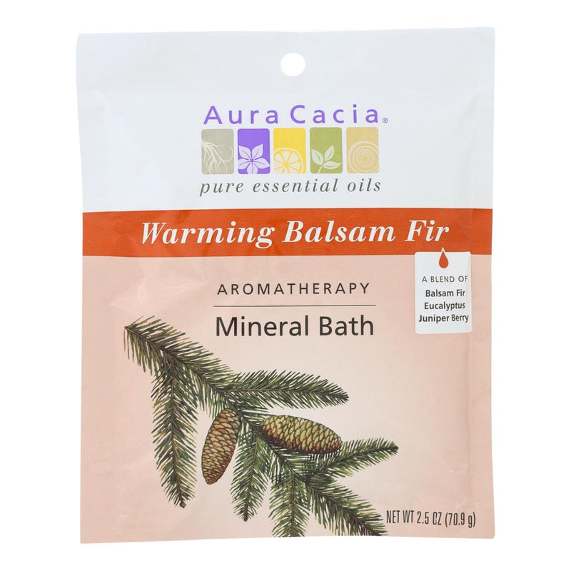 Aura Cacia - Aromatherapy Mineral Bath Soothing Heat - 2.5 Oz - Case Of 6 - Orca Market