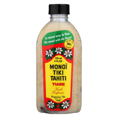 Monoi Tiare Tahiti Monoi Tiiki Tahiti Coconut Oil - 4 Fl Oz - Orca Market