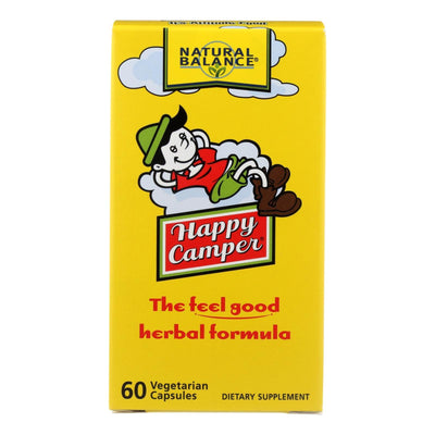 Natural Balance Happy Camper - 60 Vegetarian Capsules - Orca Market