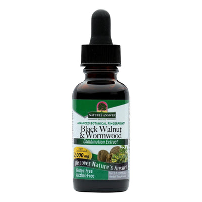 Nature's Answer - Black Walnut And Wormwood Complex Alcohol Free - 1 Fl Oz - Orca Market