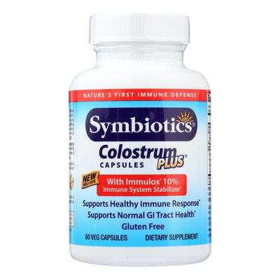 Symbiotics Colostrum Plus - 60 Capsules - Orca Market