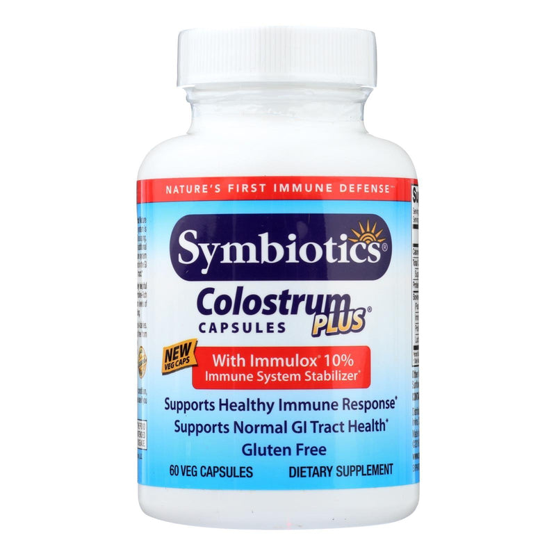 Symbiotics Colostrum Plus - 60 Capsules - Orca Market