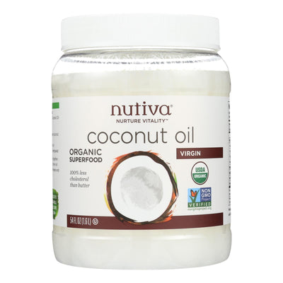 Nutiva Virgin Coconut Oil Organic - 54 Fl Oz - Orca Market