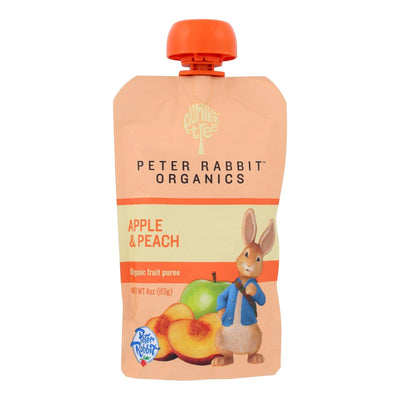 Peter Rabbit Organics Fruit Snacks - Peach And Apple - Case Of 10 - 4 Oz. - Orca Market