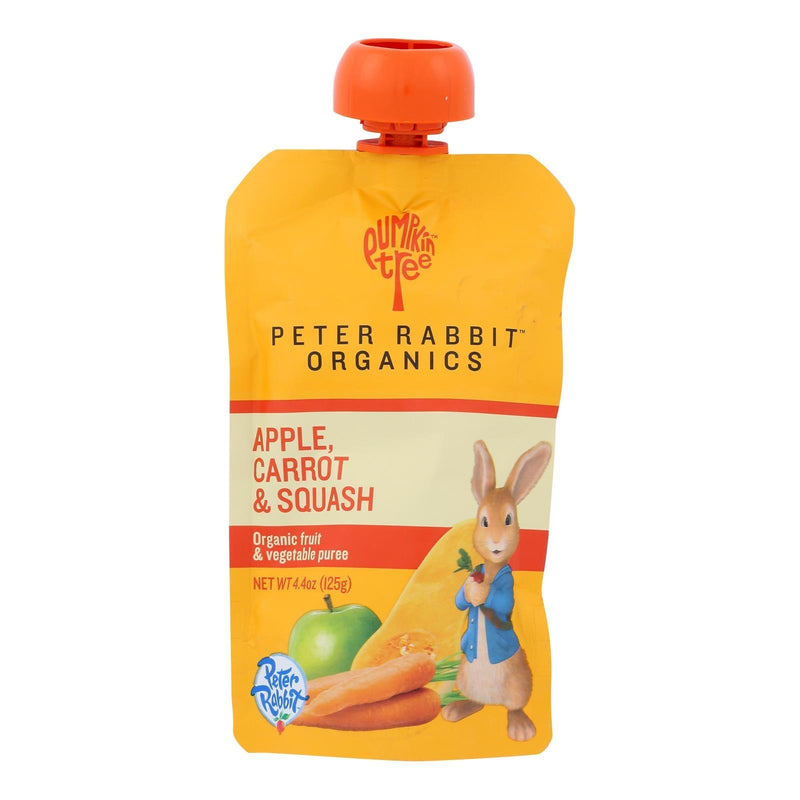 Peter Rabbit Organics Veggie Snacks - Carrot Squash And Apple - Case Of 10 - 4.4 Oz. - Orca Market