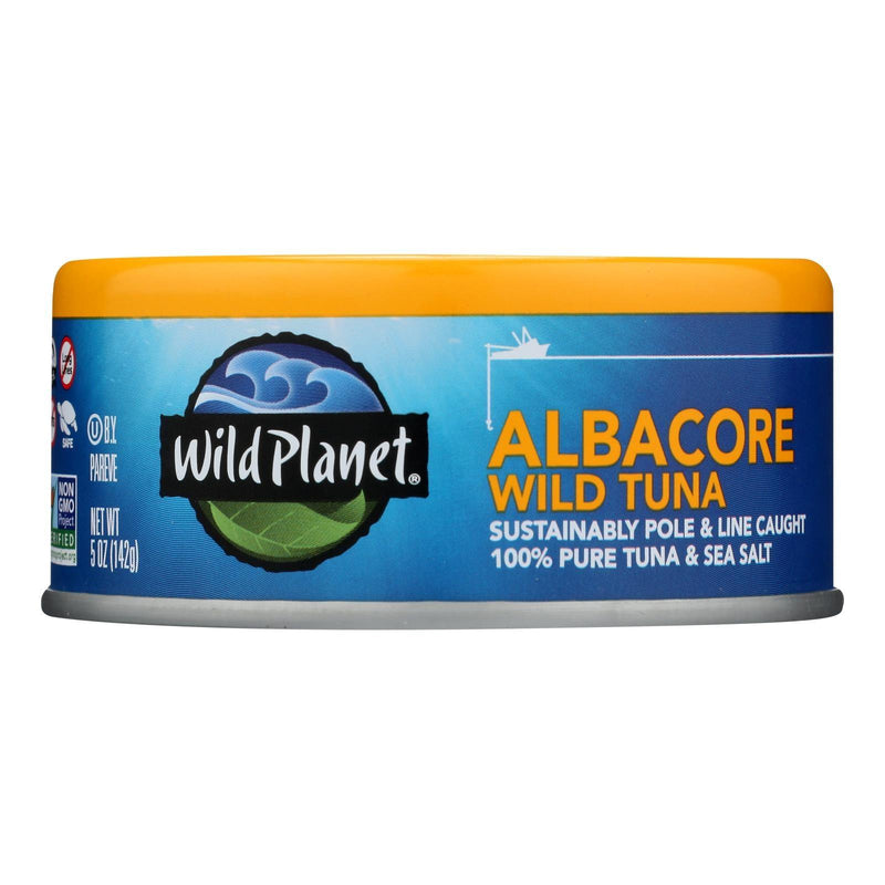 Wild Planet Albacore Tuna - Low Mercury - Case Of 12 - 5 Oz. - Orca Market