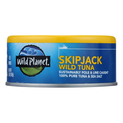 Wild Planet Wild Skipjack Light Tuna - Case Of 12 - 5 Oz. - Orca Market