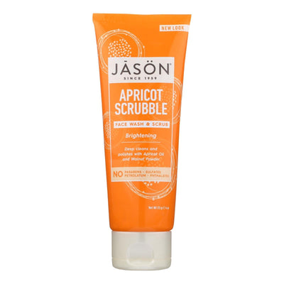 Jason Facial Wash And Scrub Apricot Scrubble - 4 Fl Oz - Orca Market