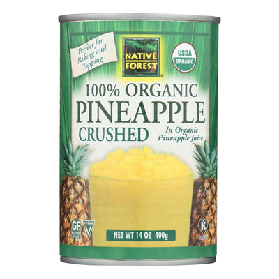 Native Forest Organic Pineapple - Crushed - Case Of 6 - 14 Oz. - Orca Market