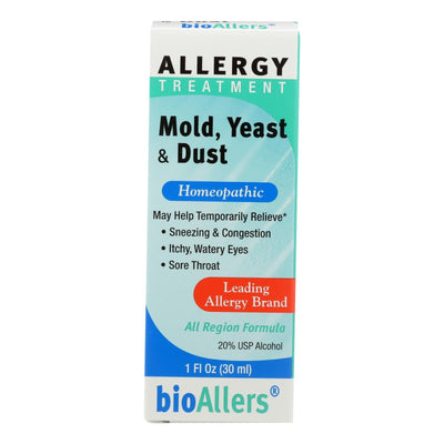 Bio-allers - Allergy Treatment Mold Yeast And Dust - 1 Fl Oz - Orca Market