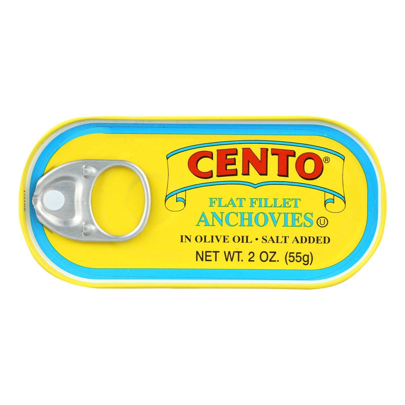 Cento - Cento Flat Anchovy - Case Of 25 - 2 Fl Oz. - Orca Market