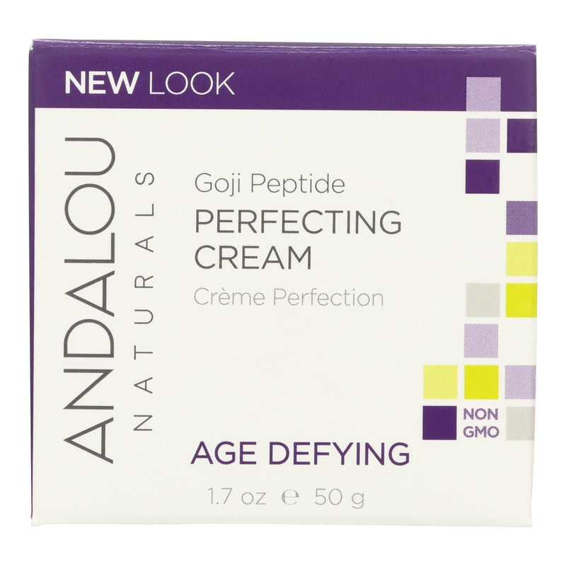 Andalou Naturals Super Goji Peptide Perfecting Cream - 1.7 Fl Oz - Orca Market