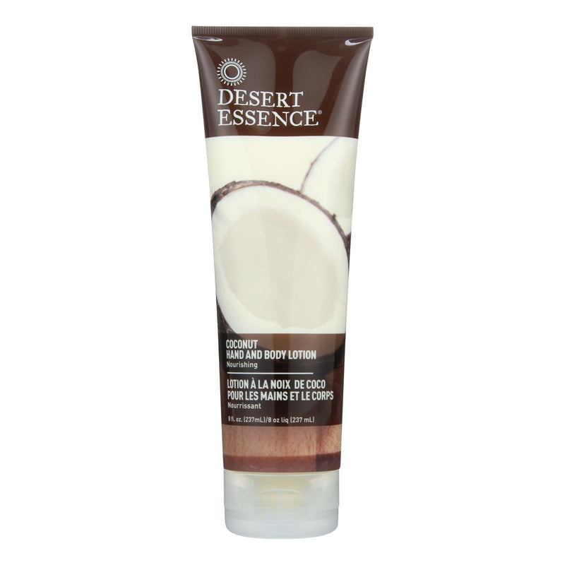 Desert Essence - Hand And Body Lotion Coconut - 8 Fl Oz - Orca Market