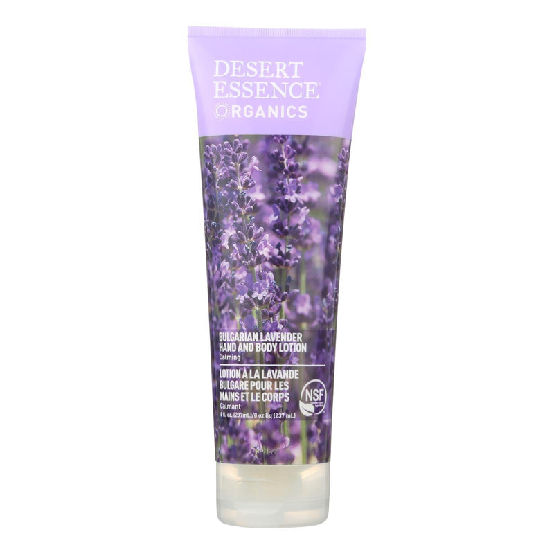 Desert Essence - Hand And Body Lotion Bulgarian Lavender - 8 Fl Oz - Orca Market