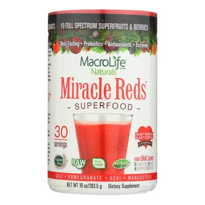 Macrolife Naturals Miracle Reds Berri - 10 Oz - Orca Market