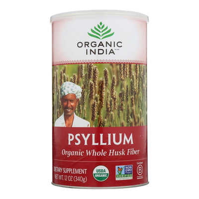 Organic India Fiber Harmony Psyllium Whole Husk - 12 Oz - Orca Market