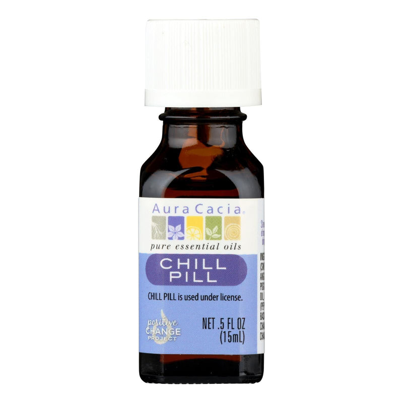 Aura Cacia - Essential Solutions Chill Pill - 0.05 Fl Oz - Orca Market