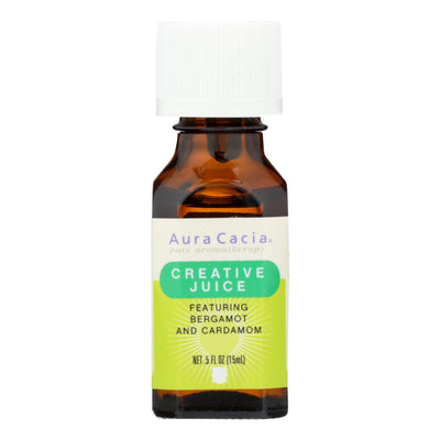 Aura Cacia - Essential Solutions Oil Creative Juice - 0.5 Fl Oz - Orca Market