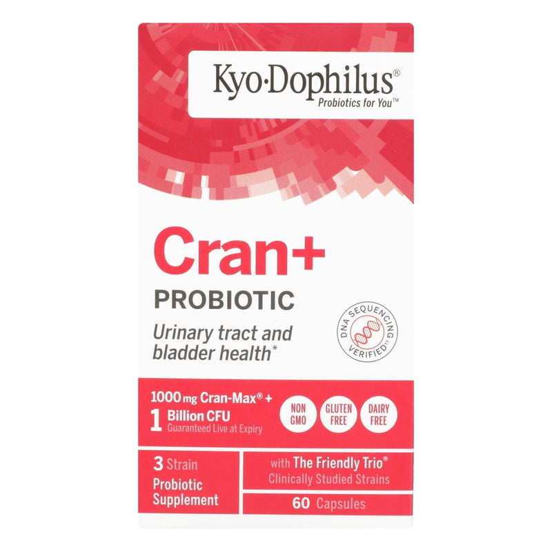 Kyolic - Cran Logic Cran-max Cranberry Extract Plus Probiotics - 60 Capsules - Orca Market