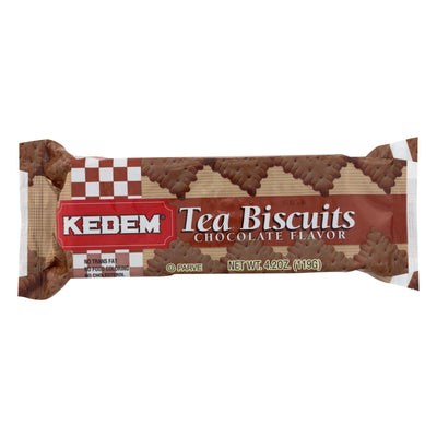 Kedem Tea Biscuits - Chocolate - Case Of 24 - 4.2 Oz. - Orca Market