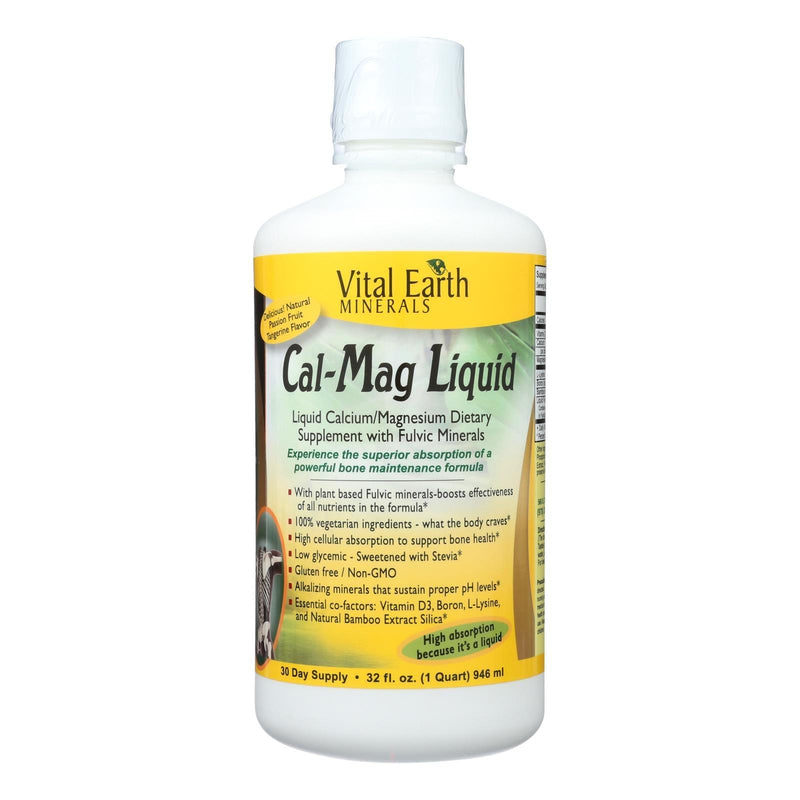 Vital Earth Minerals Cal-mag - Liquid - 32 Oz - Orca Market