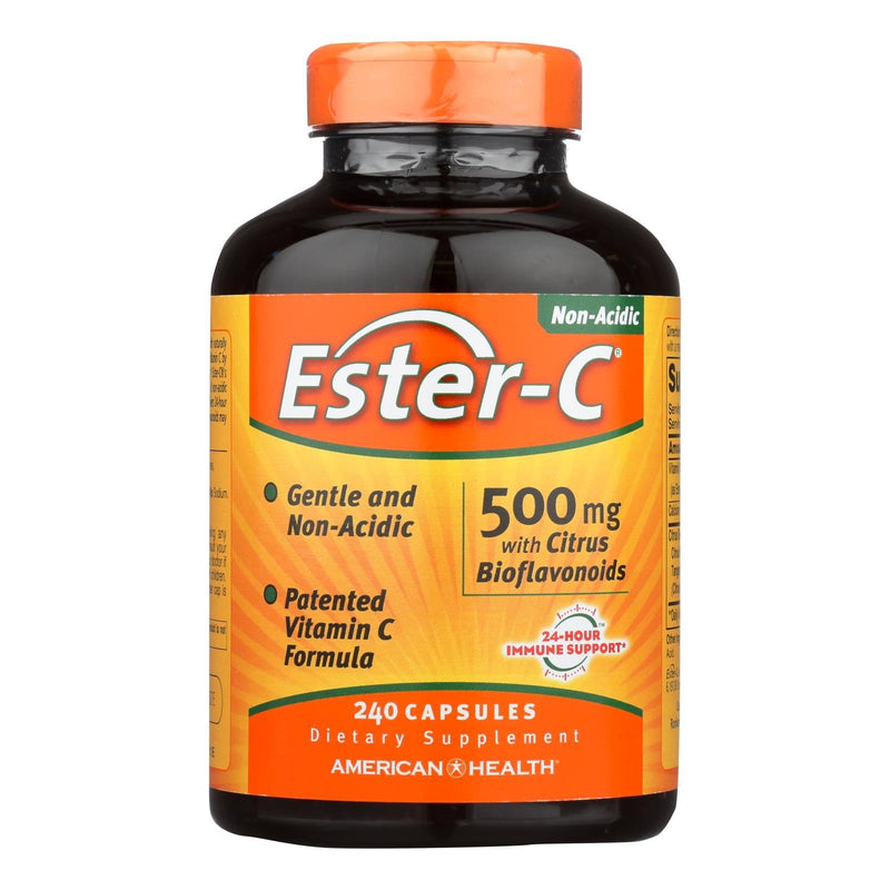 American Health - Ester-c With Citrus Bioflavonoids - 500 Mg - 240 Capsules - Orca Market