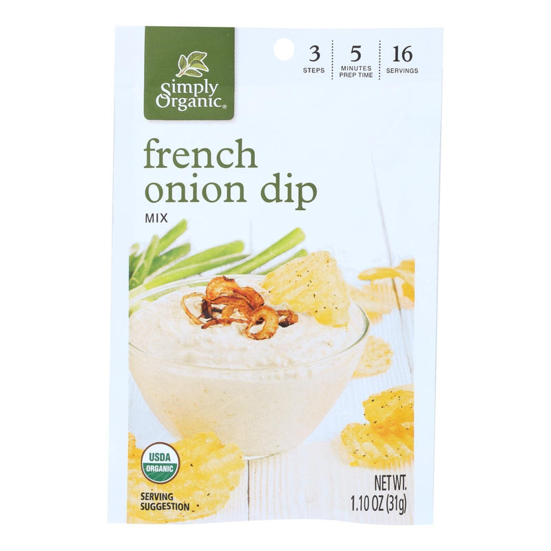 Simply Organic French Onion Dip Mix - Case Of 12 - 1.1 Oz. - Orca Market