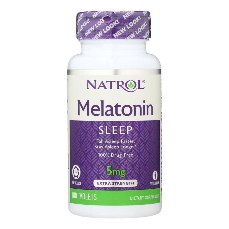 Natrol Melatonin Time Release - 5 Mg - 100 Tablets - Orca Market