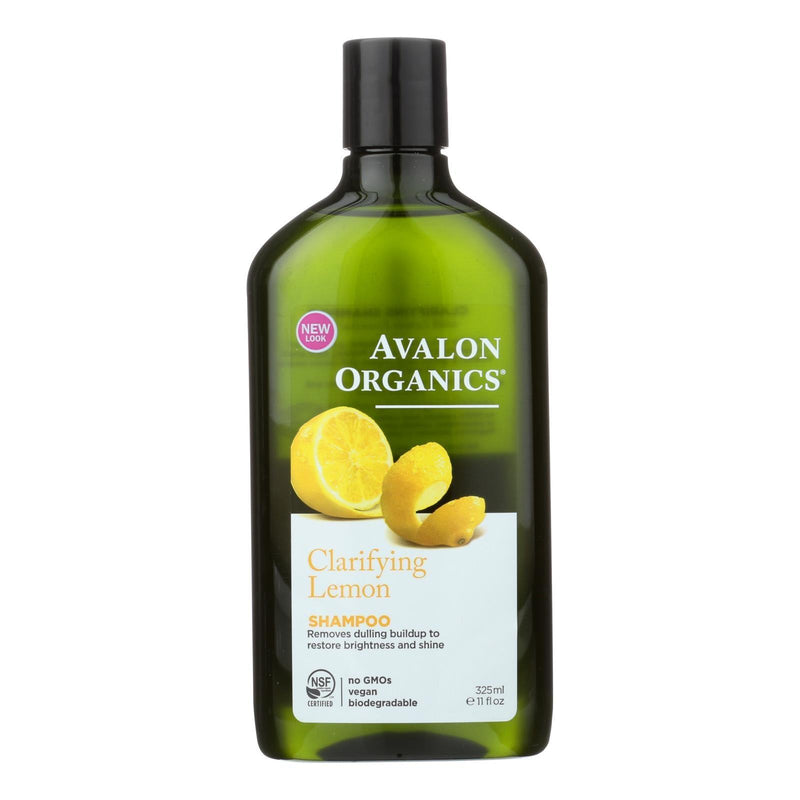 Avalon Organics Clarifying Shampoo Lemon With Shea Butter - 11 Fl Oz - Orca Market