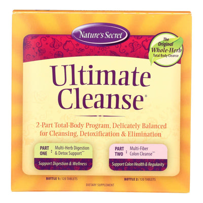 Nature's Secret Ultimate Cleanse Kit - 120 Tablets - Orca Market