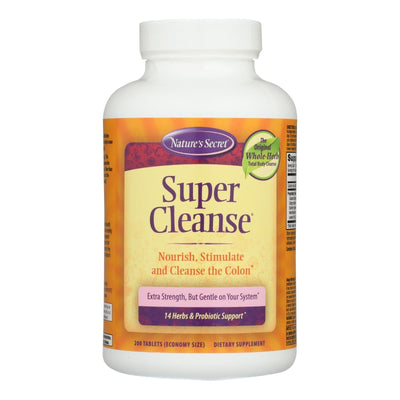 Nature's Secret Super Cleanse - 200 Tablets - Orca Market