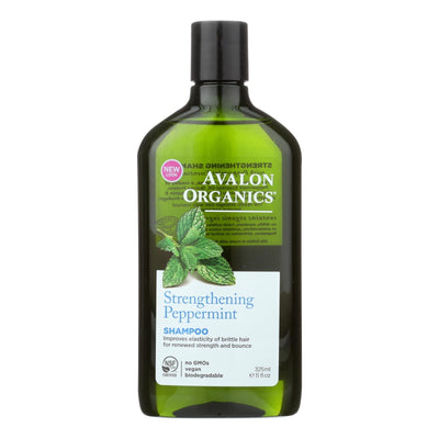 Avalon Organics Revitalizing Shampoo Peppermint Botanicals - 11 Fl Oz - Orca Market