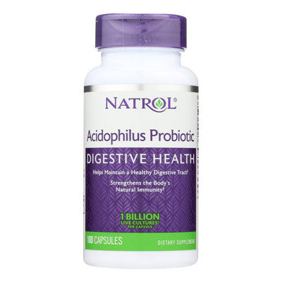 Natrol Acidophilus Probiotic - 100 Mg - 100 Capsules - Orca Market