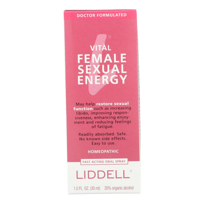 Liddell Homeopathic Female Sexual Energy Spray - 1 Fl Oz - Orca Market