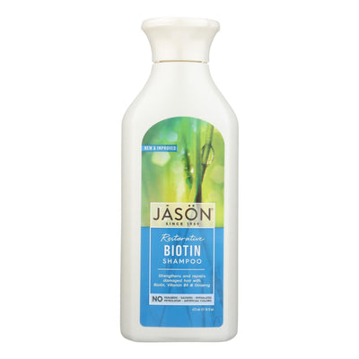 Jason Pure Natural Shampoo Restorative Biotin - 16 Fl Oz - Orca Market