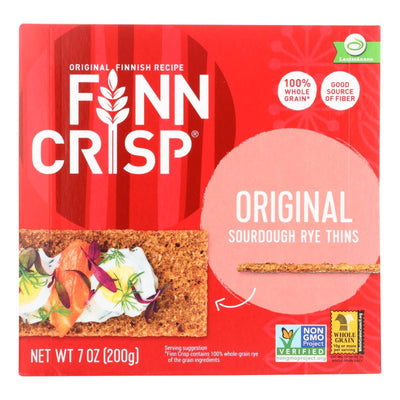 Finn Crisp Original - Whole Grain - Case Of 9 - 7 Oz. - Orca Market