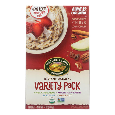 Nature's Path Organic Hot Oatmeal - Variety Pack - Case Of 6 - 14 Oz. - Orca Market