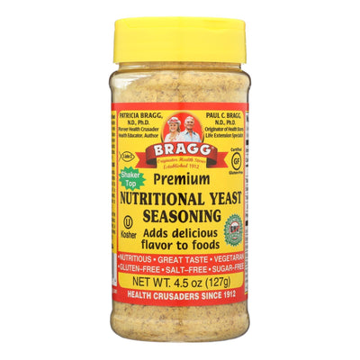 Bragg - Seasoning - Nutritional Yeast - Premium - 4.5 Oz - Case Of 12 - Orca Market