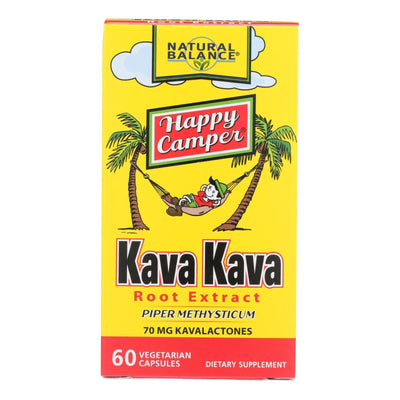 Natural Balance Kava Kava Root Extract - 60 Vegetarian Capsules - Orca Market