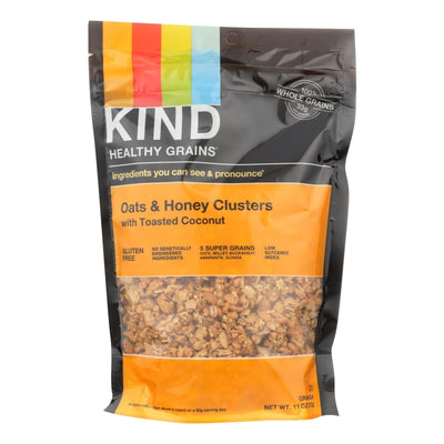 Kind Healthy Grains Oats And Honey Clusters With Toasted Coconut - 11 Oz - Case Of 6 - Orca Market