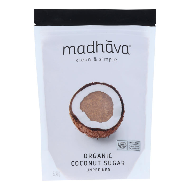 Madhava Honey Organic Coconut Sugar - Case Of 6 - 16 Oz. - Orca Market