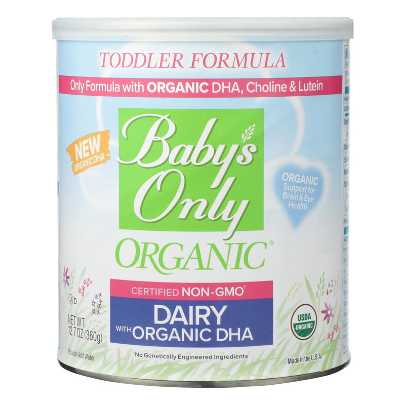 Babys Only Organic Toddler Formula - Organic - Dairy - Dha And Ara - 12.7 Oz - Case Of 6 - Orca Market