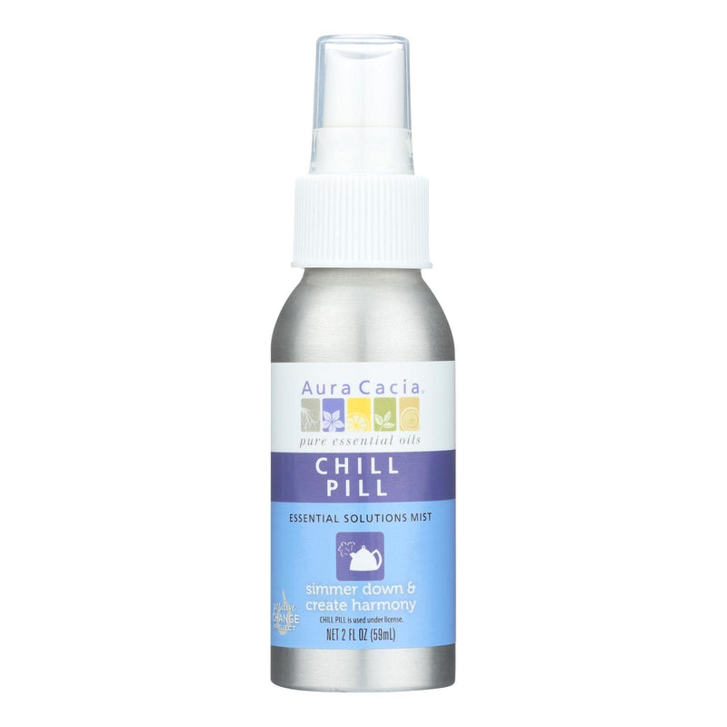 Aura Cacia - Essential Solutions Mist Chill Pill - 2 Fl Oz - Orca Market