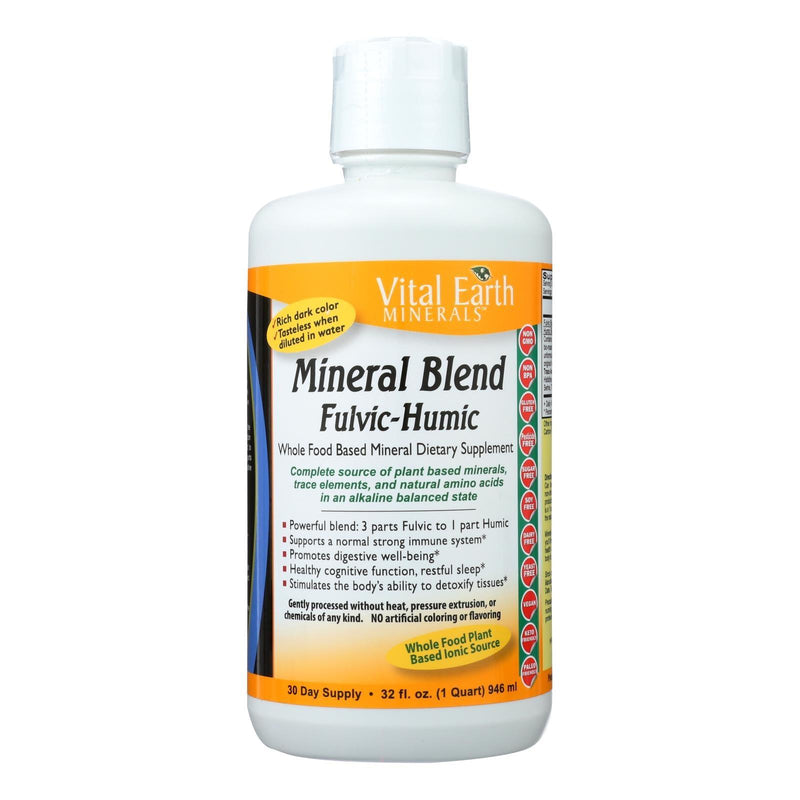 Vital Earth Minerals Fulvic-humic Mineral Blend - 32 Fl Oz - Orca Market