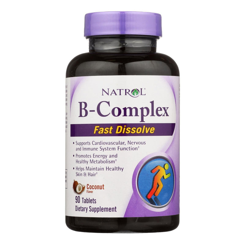 Natrol B-complex Fast Dissolve - 90 Tablets - Orca Market