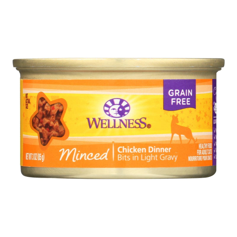 Wellness Pet Products Cat Food - Chicken Dinner - Case Of 24 - 3 Oz. - Orca Market