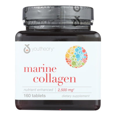 Youtheory Marine Collagen - Type 1 And 3 - Advanced Formula - 160 Tablets - Orca Market