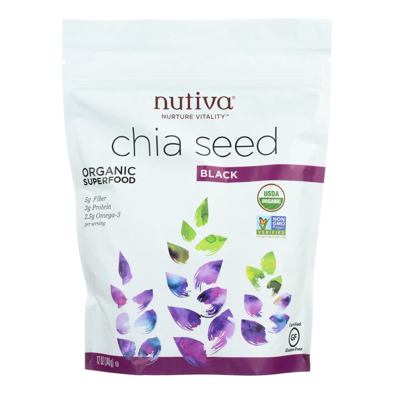 Nutiva Organic Chia Seed - 12 Oz - Orca Market